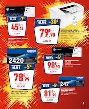 Promos Imprimante Laser dans le catalogue "DÉMARREZ L'ANNÉE DU BON PRIX !" de Bureau Vallée à la page 9 Promos Imprimante Laser dans le catalogue "DÉMARREZ L'ANNÉE DU BON PRIX !" de Bureau Vallée à la page 9
