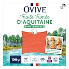 Truite fumée d'Aquitaine - OVIVE en promo chez Carrefour Truite fumée d'Aquitaine - OVIVE dans le catalogue Carrefour