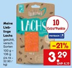 Lachs von Meine Lieblinge im aktuellen Netto Marken-Discount Prospekt für 3,29 €