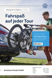 Aktueller Volkswagen Prospekt mit Fahrradträger, "Neuer Frühling, neuer Grip", Seite 1