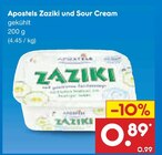 Aktuelles Zaziki und Sour Cream Angebot bei Netto Marken-Discount in Duisburg ab 0,89 €