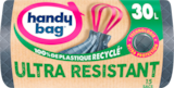 SACS POUBELLE ULTRA RÉSISTANT HANDY BAG - HANDY BAG en promo chez Auchan Hypermarché SACS POUBELLE ULTRA RÉSISTANT HANDY BAG - HANDY BAG dans le catalogue Auchan Hypermarché