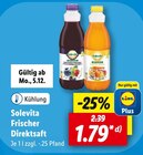 Frischer Direktsaft Angebot in Heiligenstedtenerkamp Frischer Direktsaft im aktuellen Prospekt bei Lidl in Heiligenstedtenerkamp