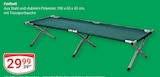 Feldbett Angebote bei GLOBUS Bruchsal für 29,99 €