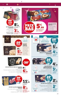 Promo Bûche Pâtissière dans le catalogue Hyper U du moment à la page 23