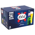 Bière "Format 24" - 1664 en promo chez Carrefour Pau à 10,80 €