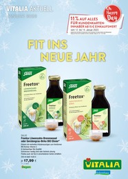 Biomarkt Prospekt von VITALIA Reformhaus Rottweil VITALIA Reformhaus Prospekt: "FIT INS NEUE JAHR", 8 Seiten, 01.01.2023 - 31.01.2023