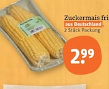 Aktuelles Zuckermais frisch Angebot bei tegut in Frankfurt (Main) ab 2,99 €