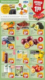 Erdbeeren Angebot im aktuellen REWE Prospekt auf Seite 8