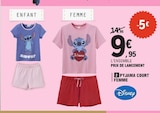 Pyjama court enfant - DISNEY - E.Leclerc à Le Havre Pyjama court enfant - DISNEY en promo chez E.Leclerc Le Havre à 9,95 €