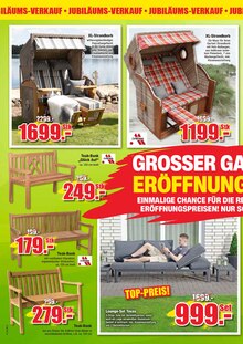 Strandkorb im Dekor-Markt Prospekt "JUBILÄUMS-VERKAUF" mit 16 Seiten (Bochum)