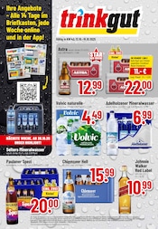 Aktueller Trinkgut Prospekt mit Bier, "Aktuelle Angebote", Seite 1