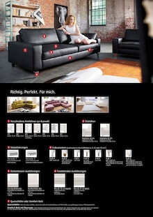 Sofa im Polstermöbel Fischer Prospekt "Massano Living Sortiment" mit 14 Seiten (Nürnberg)