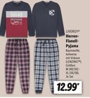 Herren- Flanell- Pyjama Angebot im aktuellen Lidl Prospekt Herren- Flanell- Pyjama Angebot im Lidl Prospekt für 12,99 €