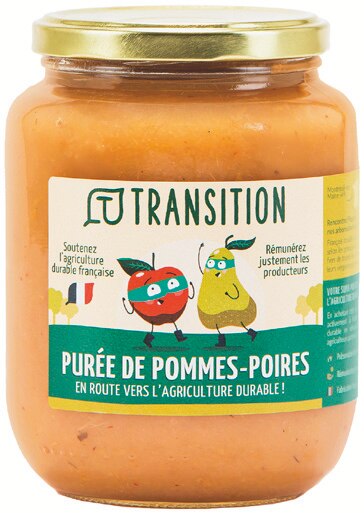 Transition Purée de Pommes-Poires