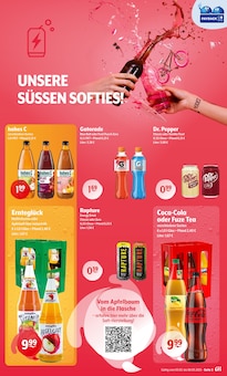 Coca Cola im Trink und Spare Prospekt "Aktuelle Angebote" mit 8 Seiten (Leverkusen)