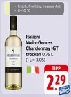 Wein-Genuss Chardonnay IGT trocken bei EDEKA im Oberursel Prospekt für 2,29 €