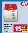 Druckerpatrone PG-545 Angebote von Canon bei Marktkauf Reutlingen für 15,99 €