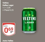 Helles Lager Angebote von Veltins bei GLOBUS Völklingen für 0,69 €