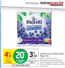 Myrtilles surgelées - Paquito en promo chez Intermarché Myrtilles surgelées - Paquito dans le catalogue Intermarché