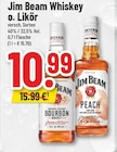 Whiskey o. Likör im Angebot bei Trinkgut in Löhne Whiskey o. Likör Angebote von Jim Beam bei Trinkgut Löhne für 10,99 €