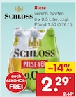 Biere im Angebot bei Netto Marken-Discount in Chemnitz Biere Angebote von Schloss bei Netto Marken-Discount Chemnitz für 2,29 €