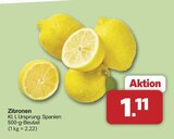 Zitronen im aktuellen famila Nordwest Prospekt