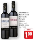 Rheinhessen Wein-Genuss Dornfelder Rotwein trocken im Angebot bei EDEKA in Offenbach Rheinhessen Wein-Genuss Dornfelder Rotwein trocken Angebote bei EDEKA Offenbach für 1,00 €