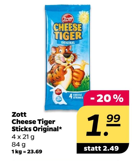 Cheese Tiger Sticks Original