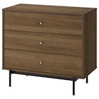 Kommode mit 3 Schubladen braun Nussbaumnachbildung im IKEA Prospekt Kommode mit 3 Schubladen braun Nussbaumnachbildung von RÅDMANSÖ im aktuellen IKEA Prospekt für 149,00 €