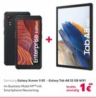 Galaxy Xcover 5 EE + Galaxy Tab A8 32 GB WiFi im Angebot bei cosmophone in Laatzen Galaxy Xcover 5 EE + Galaxy Tab A8 32 GB WiFi Angebote von Samsung bei cosmophone Laatzen für 1,00 €