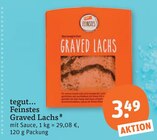 Feinstes Graved Lachs von tegut... im aktuellen tegut Prospekt für 3,49 €