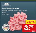 Puten-Geschnetzeltes Angebote von Gut Ponholz bei Netto Marken-Discount Pforzheim für 3,79 €