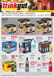 Trinkgut Getränkemärkte Prospekt der aktuellen Woche mit 4 Seiten, gültig von 08.12.2025 bis 13.12.2025, in Vohburg und Umgebung Aktueller Trinkgut Getränkemärkte Prospekt in Vohburg und Umgebung, "Aktuelle Angebote" mit 4 Seiten, 08.12.2025 - 13.12.2025