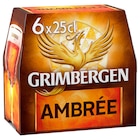 Bière d'Abbaye - GRIMBERGEN en promo chez Carrefour Market Dieppe à 5,70 €