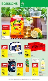 Promos Coca-Cola dans le catalogue "Carrefour" de Carrefour Coca-Cola en promo dans le catalogue Carrefour à la page 21
