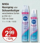 Haarspray oder Schaumfestiger von NIVEA im aktuellen V-Markt Prospekt