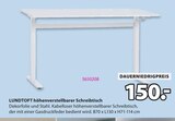 LUNDTOFT höhenverstellbarer Schreibtisch Angebote bei JYSK Hof für 150,00 €