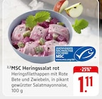 MSC Heringssalat rot bei EDEKA im Gomaringen Prospekt für 1,11 €