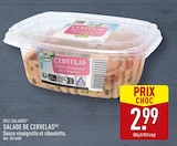 Salade de cervelas - Deli'Salades en promo à 2,99 € chez Aldi Salade de cervelas - Deli'Salades dans le catalogue Aldi