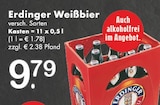 Aktuelle Erdinger Angebote bei TOP Getränke in Krefeld Aktuelles Weißbier Angebot bei TOP Getränke in Krefeld ab 9,79 €