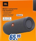 Mobiler Lautsprecher Flip Essential 2 im Angebot bei expert in Menden Mobiler Lautsprecher Flip Essential 2 Angebote von JBL bei expert Menden für 65,99 €