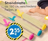 Strandmatte für 2,55 € bei TEDi im Angebot Strandmatte im aktuellen TEDi Prospekt