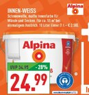 INNEN-WEISS im Angebot bei Marktkauf in Osnabrück INNEN-WEISS Angebote von Alpina bei Marktkauf Osnabrück für 24,99 €