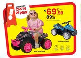 Evo quad bike | 3 ans en promo chez JouéClub Cannes à 69,99 €