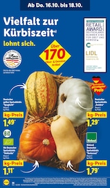 Kürbis im Lidl Prospekt in Marl Aktueller Lidl Prospekt mit Kürbis, "LIDL LOHNT SICH", Seite 58