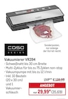 Vakuumierer VR394 im METRO Prospekt Vakuumierer VR394 von Caso Design im aktuellen METRO Prospekt für 35,69 €