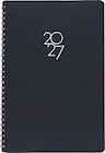 Agenda à spirale Portland - 1 semaine sur 2 pages - 17 x 24,5 cm - noir - Oberthur - Oberthur - Bureau Vallée à Brest Agenda à spirale Portland - 1 semaine sur 2 pages - 17 x 24,5 cm - noir - Oberthur - Oberthur en promo chez Bureau Vallée Brest à 19,99 €