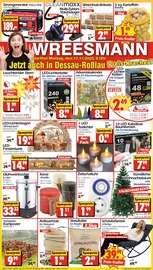 Tierfutter im Wreesmann Prospekt in Dessau-Roßlau Aktueller Wreesmann Prospekt mit Tierfutter, "DEIN SAISON- & SONDERPOSTENMARKT!", Seite 1