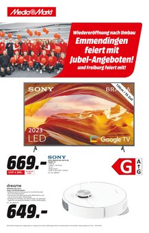 MediaMarkt Saturn Prospekt "Wiedereröffnung nach Umbau" mit  Seiten (Freiburg (Breisgau))